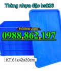 Hình ảnh: Thùng nhựa đặc hs026, sóng nhựa bít hs026, thùng nhựa hs026 giá rẻ, khay nhựa đựng linh kiện, thùng nhựa có nắp hs026, t