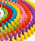 Hình ảnh: [GIÁ SỐC] Bộ Đồ Chơi 100 Quân Domino Bằng Gỗ