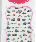 Hình ảnh: Sticker Dán Móng Hình Xe Hơi