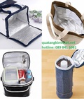 Hình ảnh: Túi giữ nhiệt vải bố tráng bạc giá rẻ
