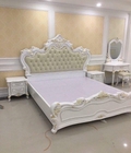 Hình ảnh: Giường Ngủ Tân Cổ Điển - GN03 cốm