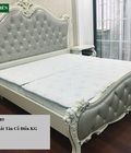 Hình ảnh: Giường Ngủ Tân Cổ Điển - 12 màu bạc/ xám
