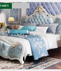 Hình ảnh: Giường Ngủ Tân Cổ Điển - 13 xanh lam