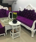 Hình ảnh: Sofa tân cổ điển - 1  màu tím