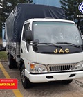 Hình ảnh: Xe tải JAC 2t4 động cơ ISUZU thùng dài 4m4.