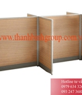 Hình ảnh: vách ngăn bàn làm việc bằng gỗ