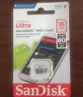 Hình ảnh: Thẻ nhớ microSDXC SanDisk ultra 16GB 80mb/s New