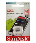 Hình ảnh: Thẻ nhớ microSDXC SanDisk ultra 64GB 80mb/s New