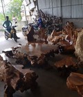 Hình ảnh: Bộ bàn ghế gỗ Nu Hương nguyên khối 7 món