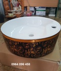Hình ảnh: chậu lavabo đặt bàn đá