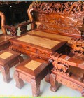 Hình ảnh: Salon Gỗ Tràm Chạm Bát Tiên Giá Rẻ 