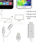 Hình ảnh: Cáp HDMI 2 đầu Iphone và Android