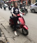 Xe máy điện vespa Nioshima đèn vuông 2018