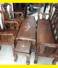 Hình ảnh: Thanh Lý Bộ Salo Gỗ Tràm Tay 8 Chạm Đào Giá Rẻ 