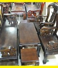 Hình ảnh: Thanh Lý Bộ Salon Gỗ Tràm Tay 8 Lưng Rồng Giá Rẻ 
