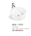 Hình ảnh: Chậu Lavabo Đặt Bàn BENZLER BCA-C212