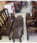 Hình ảnh: Thanh Lý Salon Gỗ Tràm Tay 8 Lưng Rồng Giá Rẻ 