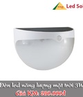 Hình ảnh: Đèn cảm ứng năng lượng mặt trời 3W