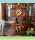 Hình ảnh: Thanh Lý Đồng Hồ Gỗ Cao Cấp Chạm Tứ Linh Giá Rẻ 