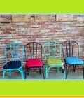 Hình ảnh: Thanh Lý Ghế Cafe Khung Sắt Giá Rẻ 