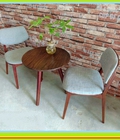 Hình ảnh: Thanh Lý Bộ Bàn Ghế Cafe Mặt Tròn Giá Rẻ 
