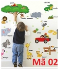 Hình ảnh: Decal dán tường trang trí phòng cho bé