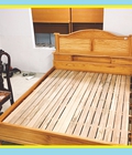 Hình ảnh: Thanh Lý Giường Gỗ Caro 1m6 x 2m Giá Rẻ 