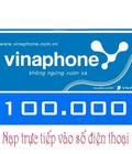 Hình ảnh: Thẻ Cào Vinaphone 100k