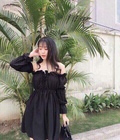Hình ảnh: Đầm nhún trễ vai xinh KX15023 mới nè