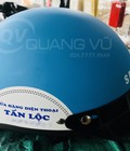 Hình ảnh: Dịch vụ in ấn, thiết kế logo lên mũ bảo hiểm quảng cáo QUANG VŨ