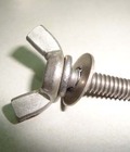Hình ảnh: Bán bu lông inox tai hồng Tai chuồn Din 316,bu lông chống đề,giá rẻ.Bán ê cu chấu,ê cu vuông,ê cu tự hãm,ê cu nối ren..