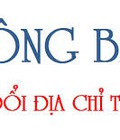Hình ảnh: Thay đổi trụ sở chính của doanh nghiệp trong cùng phạm vi cấp tỉnh doanh nghiệp đã đăng ký