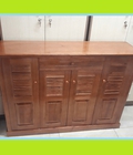 Hình ảnh: Thanh Lý Tủ Giày Gỗ Xoan 4 Cánh Giá Rẻ 