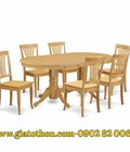 Hình ảnh: Bộ bàn ghế gỗ gia đình thiết kế cổ điển