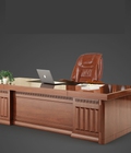Hình ảnh: Bàn lãnh đạo gỗ công nghiệp cao cấp. PGD 015