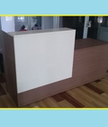 Hình ảnh: Thanh Lý Quầy Lễ Tân 2m Nâu Trắng Giá Rẻ 