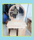 Hình ảnh: Thanh Lý Bàn Trang Điểm Gỗ Sồi Cánh 8T Giá Rẻ 