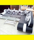 Hình ảnh: Thanh Lý Sofa Góc Chữ L Có Hoa Văn Giá Rẻ 