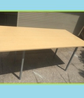 Hình ảnh: Thanh Lý Bàn Họp MDF Chân Sắt 1m x 2m Giá Rẻ 