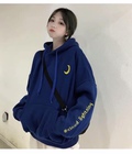 Hình ảnh: Áo Hoodie form to cực chất trăng khuyết N22020 mới nè