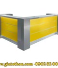 Hình ảnh: Bàn tiếp tân phá cách trong kiểu dáng