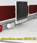 Hình ảnh: Vách ngăn bàn nhựa bọc vải