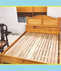 Hình ảnh: Giường Gỗ Caro 1m6 x 2m Giá Rẻ