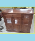Hình ảnh: Thanh Lý Tủ Giày Gỗ Xoan 3 Cánh Giá Rẻ 