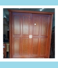 Hình ảnh: Tủ Quần Áo Ốp Xoan 2 Cánh Cửa Lùa Giá Rẻ 