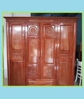 Hình ảnh: Tủ Quần Áo Gỗ Xoan 4 Cánh Thanh Lý 