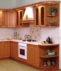 Hình ảnh: tủ bếp gỗ xoan mộc