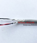 Hình ảnh: Cáp tín hiệu chống nhiễu 22AWG 2Pair 2 lớp chống nhiễu