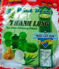 Hình ảnh: Bánh phồng sữa lá dứa thanh long