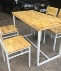 Hình ảnh: Bộ bàn ghế nhà ăn, bàn ghế quán nhậu